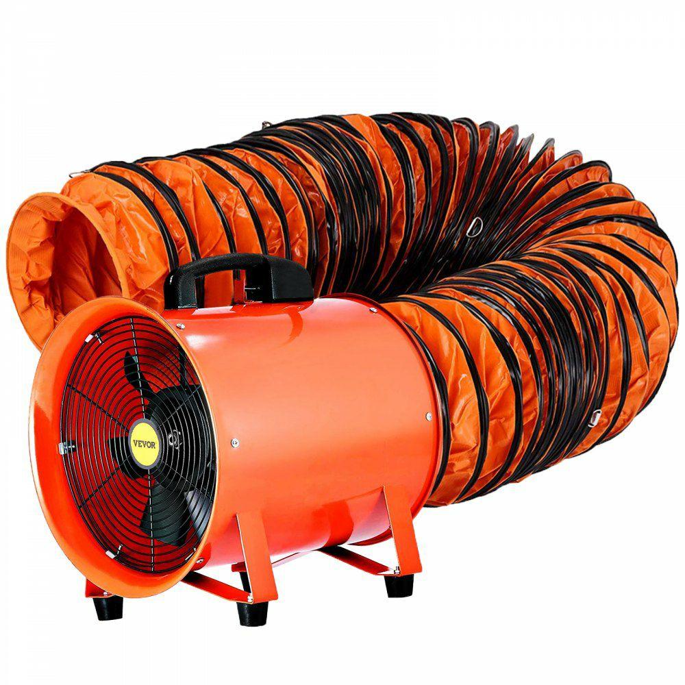 12 Inch(5m) Extractor Fan Blower Portable 5m High Rotation Exhaust  |  Ventilation Equipment & Supplies Heating & Cooling Portable Utility Blower