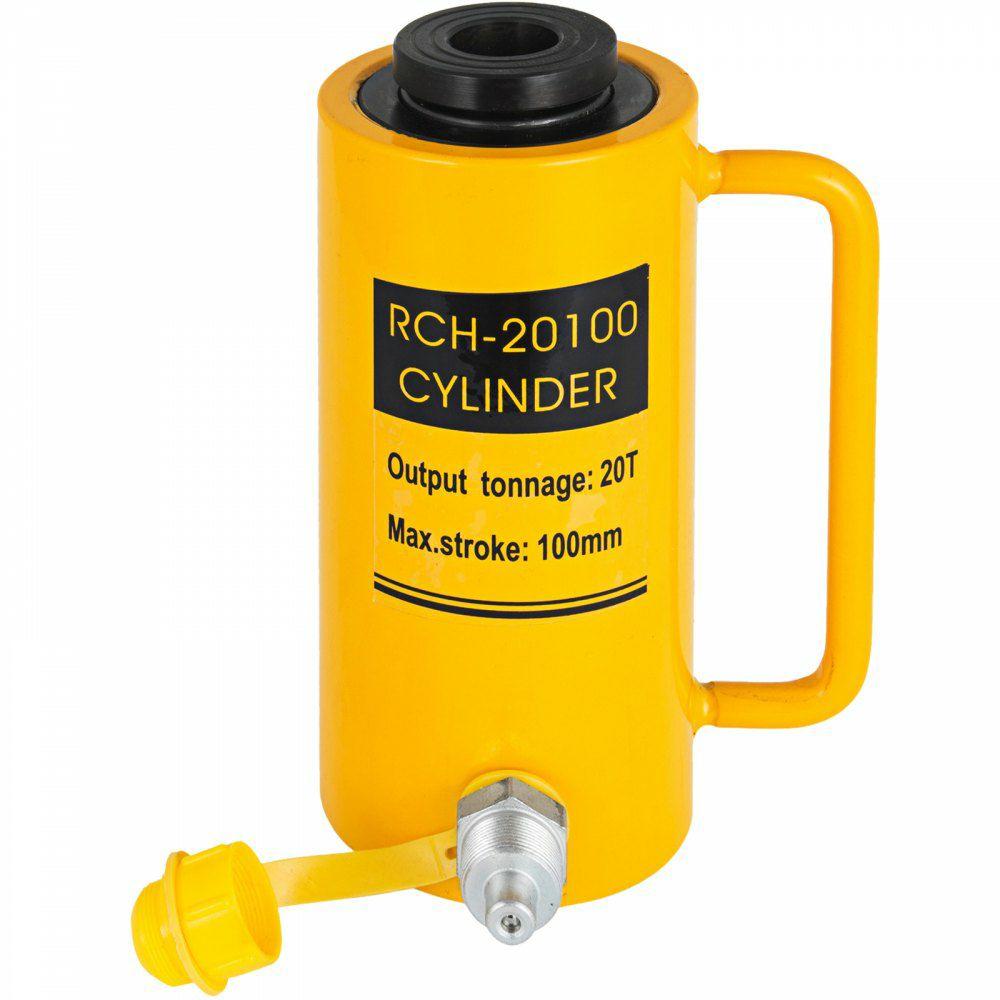 20T 4Inch Hydraulic Cylinder Jack Hollow Single Acting Hydraulic Ram Cylinder 100mm Hydraulic Lifting Cylinders (20T 4Inch Hollow)  |  Hydraulic Equipment Hydraulic Equipment Hydraulic Equipment