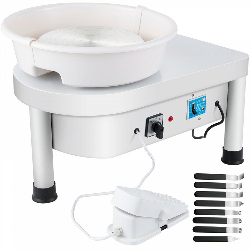 280w 25cm Electric Pottery Wheel Ceramic Machine Work Clay Art Craft Diy 110v White |  Ceramics & Pottery Crafts Arts & Crafts & Sewing Ceramics & Pottery Crafts