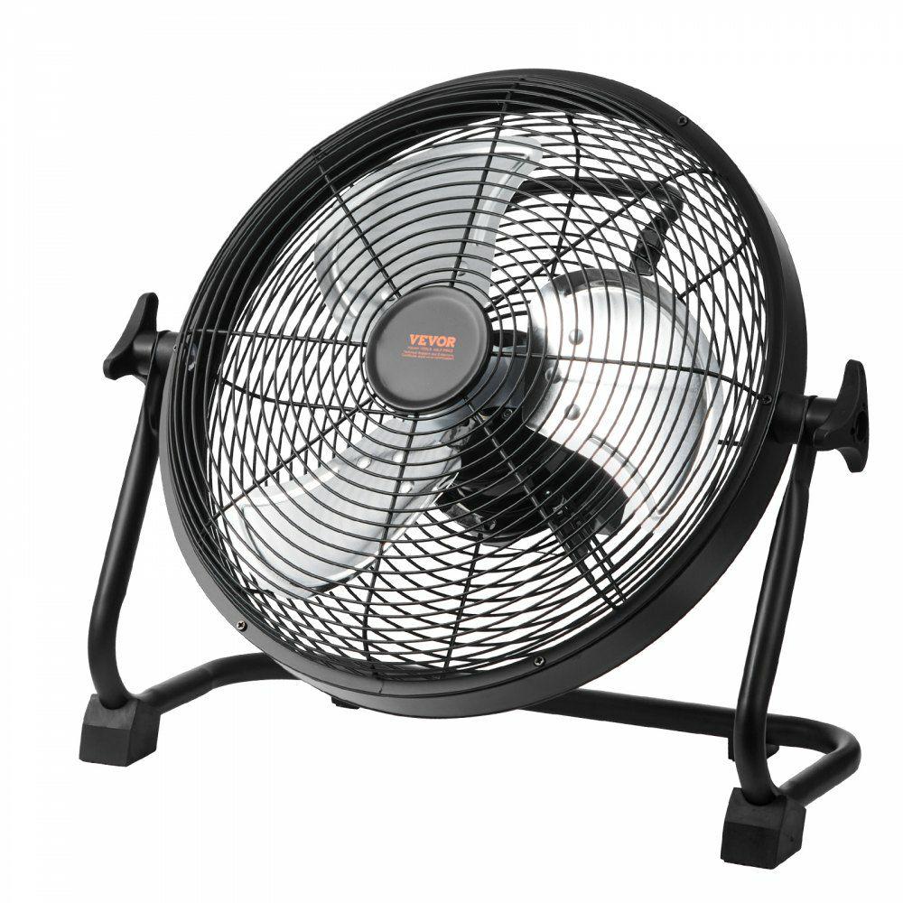 Cordless Fan 12 in, Portable Quiet Personal Fan for Home or Office, 360 Degree Manual Pivoting Head, Stepless Speed Regulation High Velocity Cordless Fan, Heavy Duty Metal Industrial Floor Fans  |  Ventilation Equipment & Supplies Heating & Cooling Ventilation Equipment & Supplies