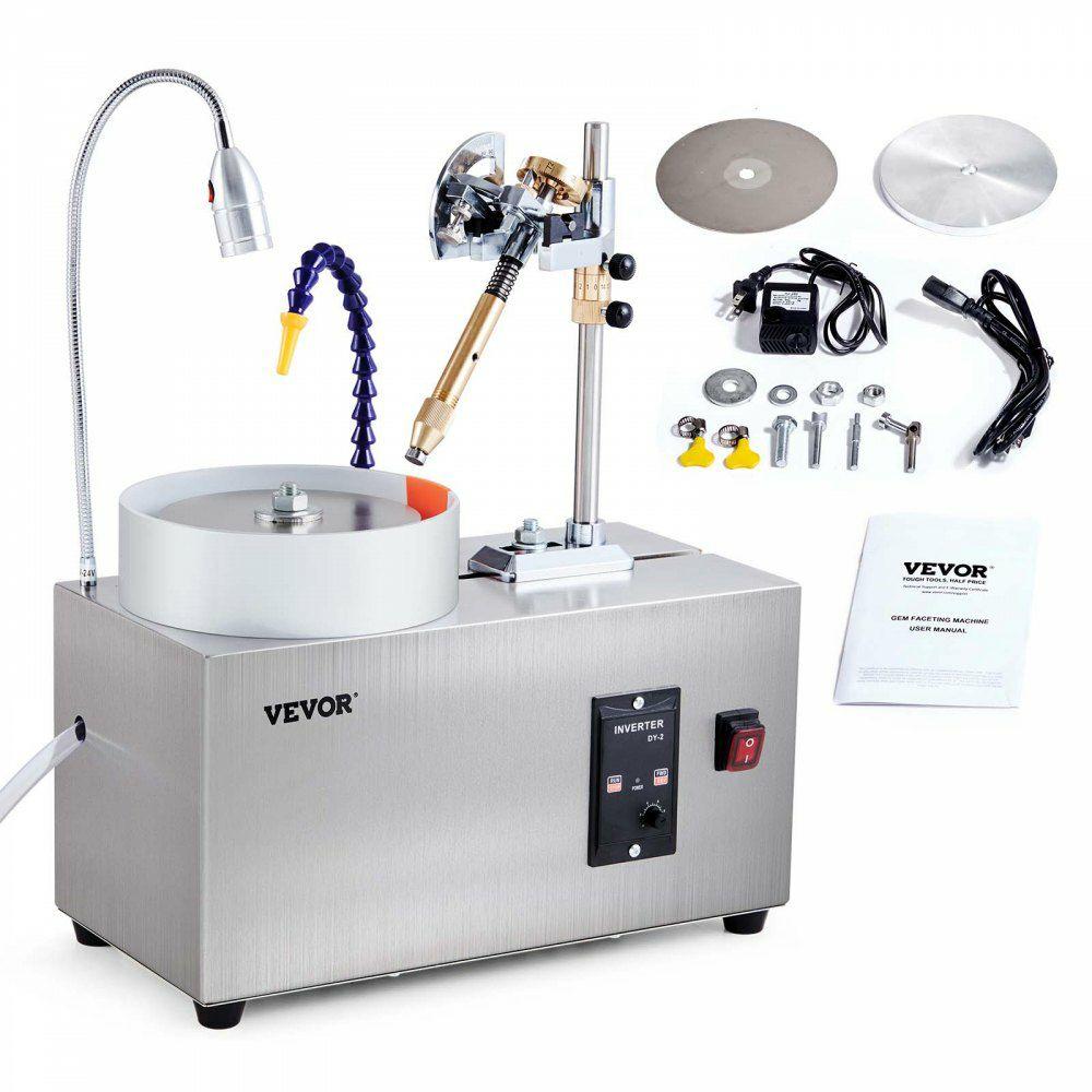 Gem Faceting Machine 180W Jade Grinding Polishing 2980RPM Rock Polisher  |  Jewelry Making & Repair Arts & Crafts & Sewing Jewelry Making & Repair