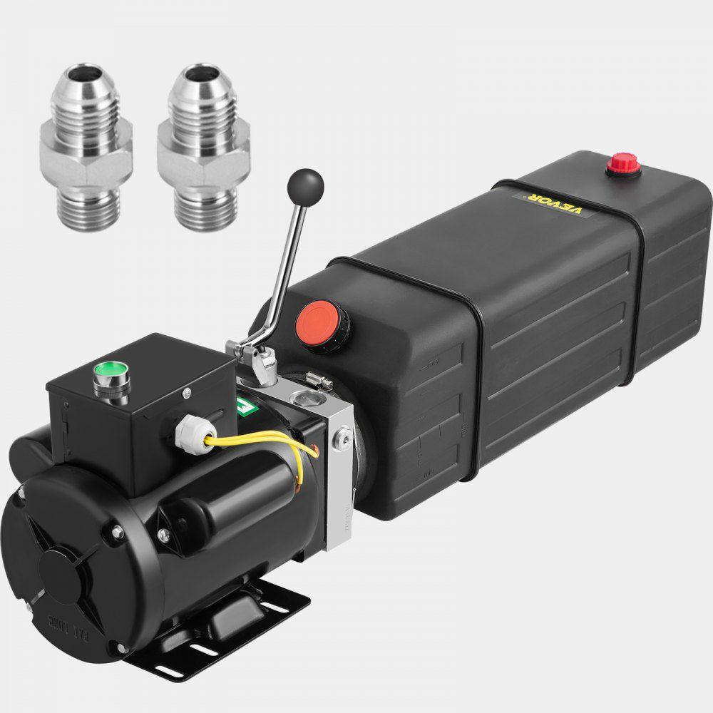 Hydraulic Pump 2950 PSI 60HZ Hydraulic Power Unit 3 HP 220V Hydraulic Power Pack for 2 & 4 Post Lifts Car Lift Hydraulic Power Unit with 3.5 Gallon Reservoir  |  Hydraulic Equipment Hydraulic Equipment Hydraulic Equipment