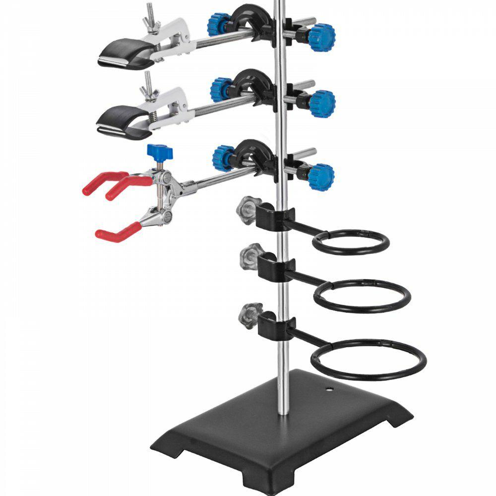 Laboratory Grade Metalware Set – Support Stand Premium Iron Material Laboratory Stand Support Lab Clamp Flask Clamp Condenser Stand 60cm  |  Glassware & Labware Glassware & Labware Glassware & Labware