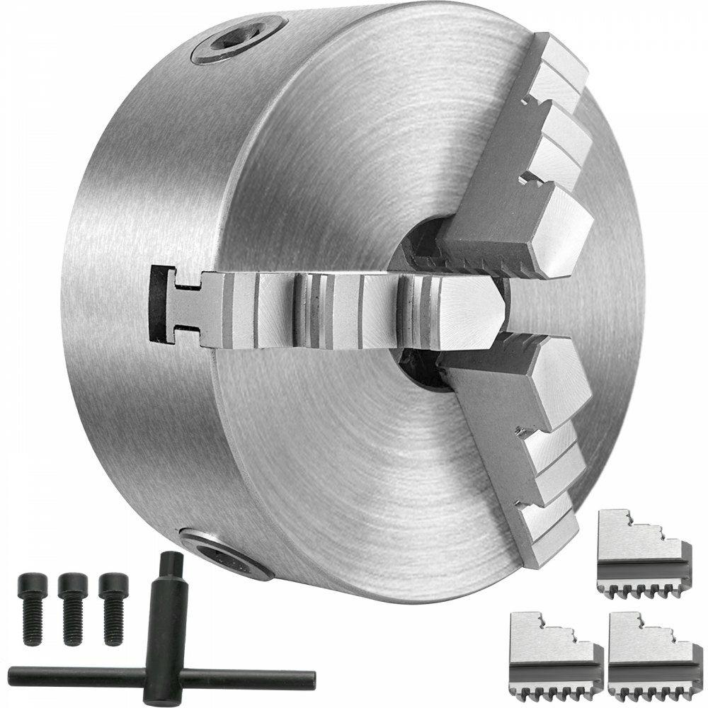 K11-125 Lathe Chuck 5″, Metal Lathe Chuck Self-centering 3 Jaw, Lathe Chuck With Two Sets Of Jaws, for Grinding Machines Milling Machines  |  Lathe Machines & Accessories Lathe Machines & Accessories Lathe Machines & Accessories